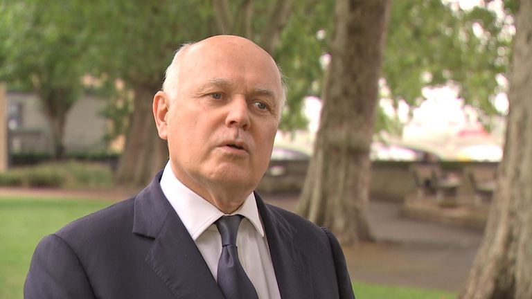 Iain Duncan Smith a averti que le Royaume-Uni devait examiner d'urgence ses relations avec la Chine