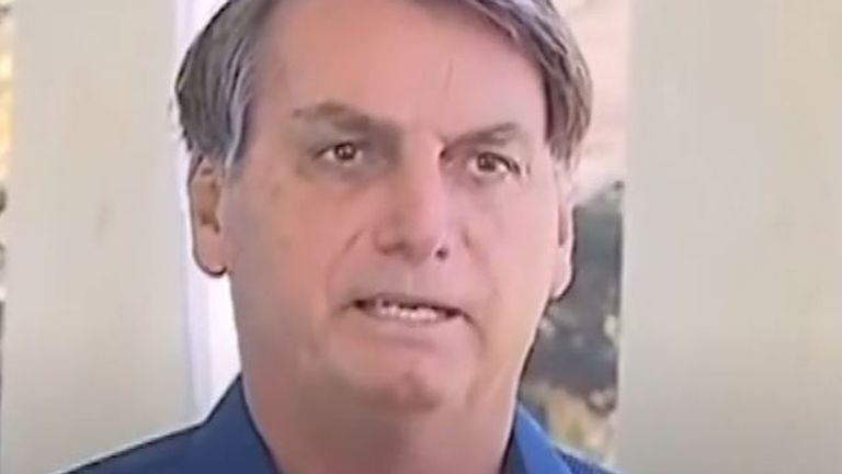 Jair Bolsonaro a un coronavirus mais va bien