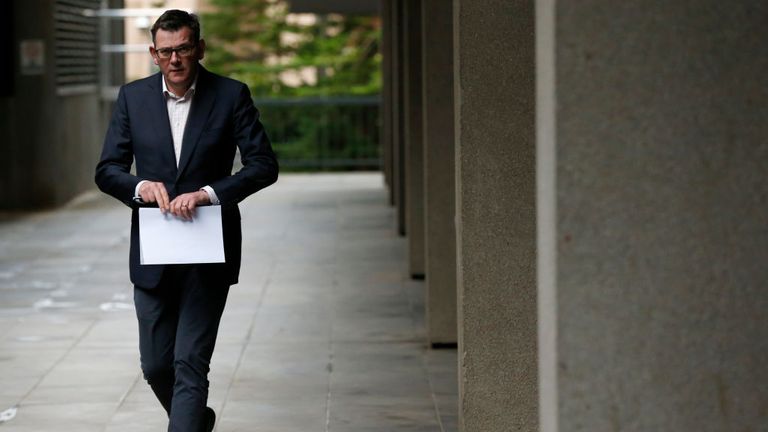 Le premier ministre de Victoria, Daniel Andrews, a déclaré qu'il rétablissait le verrouillage parce qu'il y avait des craintes d'une deuxième vague