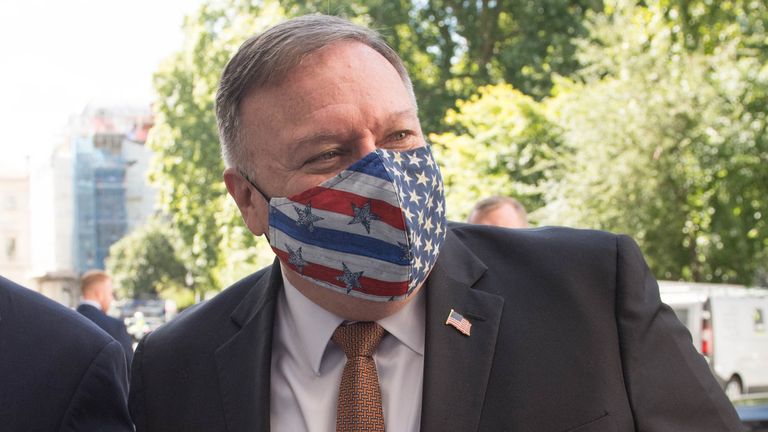 Mike Pompeo a rencontré des députés d'arrière-ban avant ses entretiens avec Boris Johnson et Dominic Raab