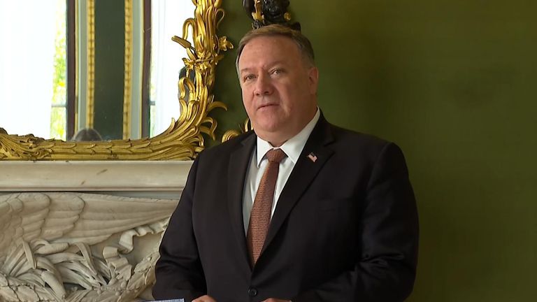 Mike Pompeo presseur