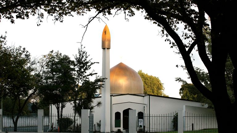 La mosquée Al Noor sur l'avenue Deans à Christchurch, Nouvelle-Zélande