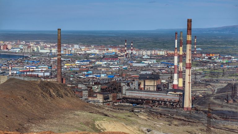 Norilsk en Russie.  Photo: Anastasya Leonova 