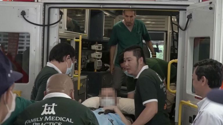 Le pilote est sorti de l'hôpital samedi