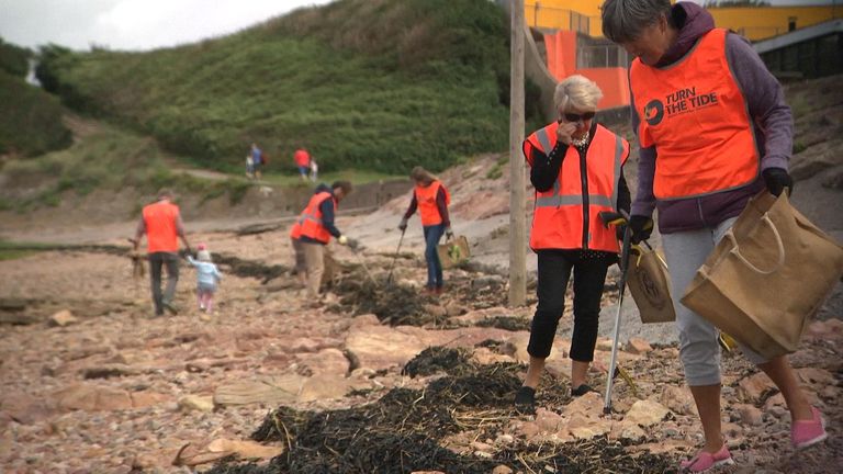 Nettoyage des déchets plastiques