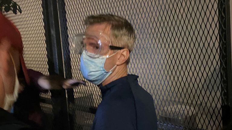 Le maire de Portland a essuyé des gaz en signe de protestation