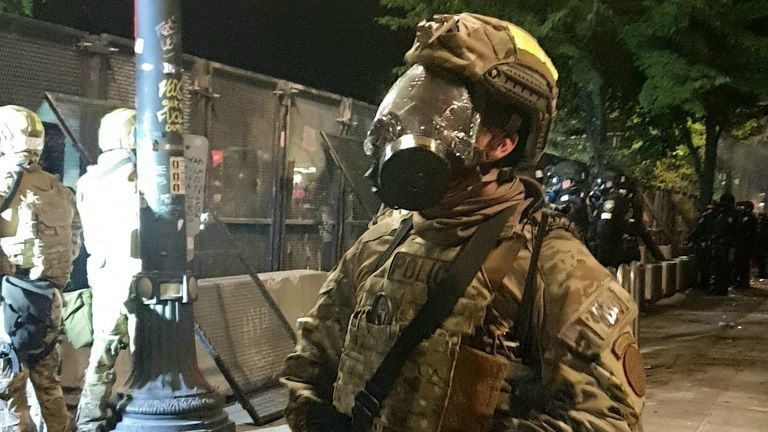 L'arrivée d'officiers fédéraux plus tôt ce mois-ci a provoqué une recrudescence des manifestants