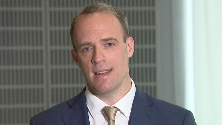 Raab sur l'extradition d'Anne Sacoolas 