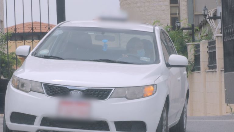 Sky News a suivi le groupe dans une voiture