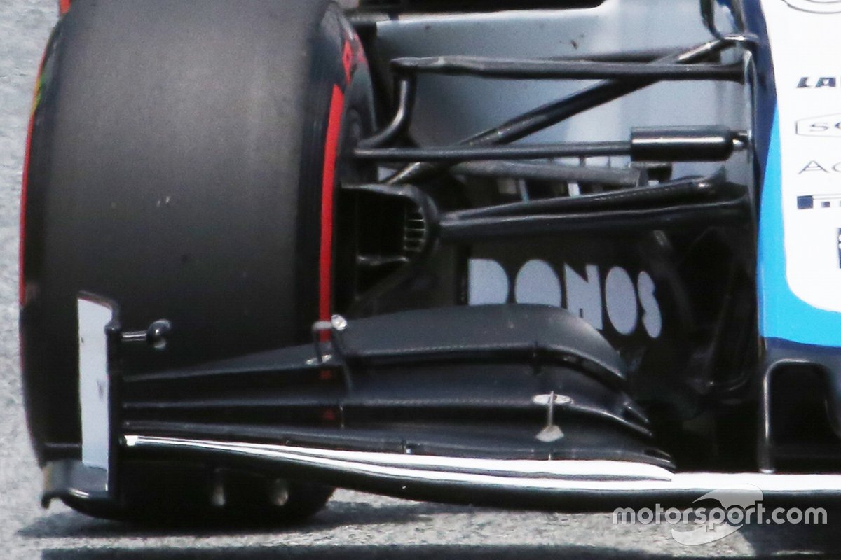 Détail du support Williams FW43
