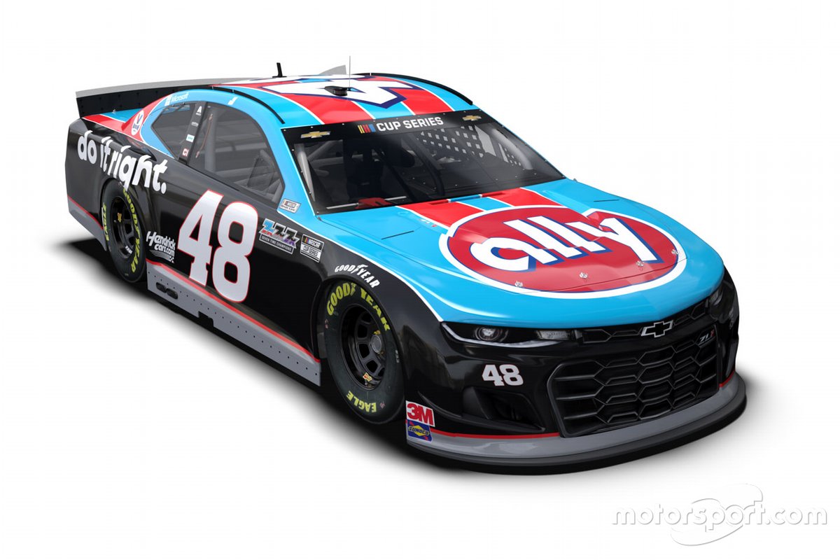Livrée de retour Jimmie Johnson Ally
