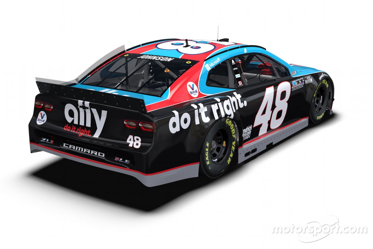Livrée de retour Jimmie Johnson Ally