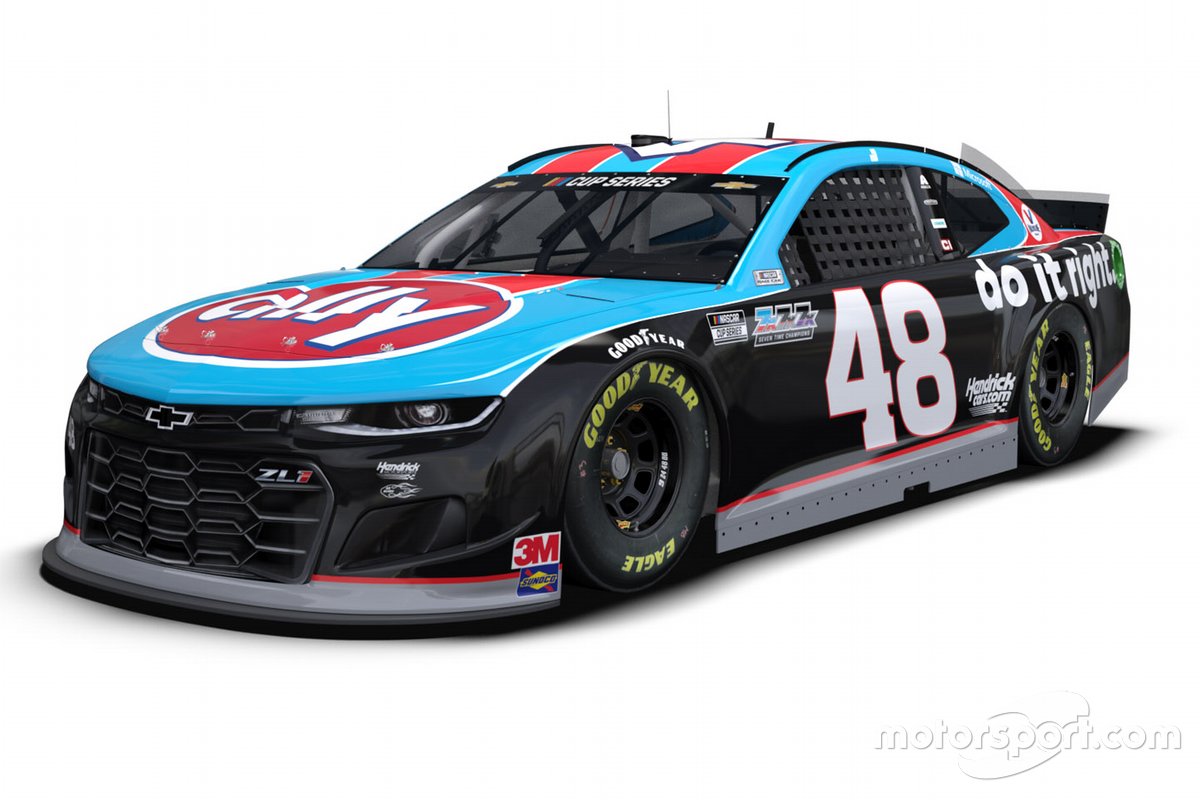 Livrée de retour Jimmie Johnson Ally