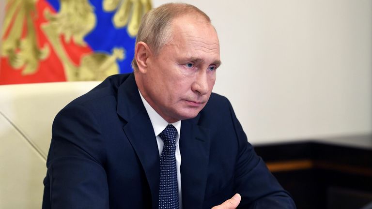 Le président russe Vladimir Poutine