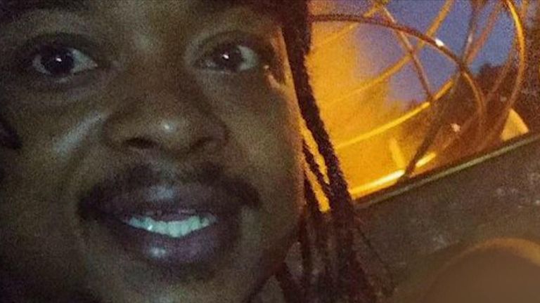 Jacob Blake, un homme noir abattu par la police dans le Wisconsin.  Pic: Ben Crump