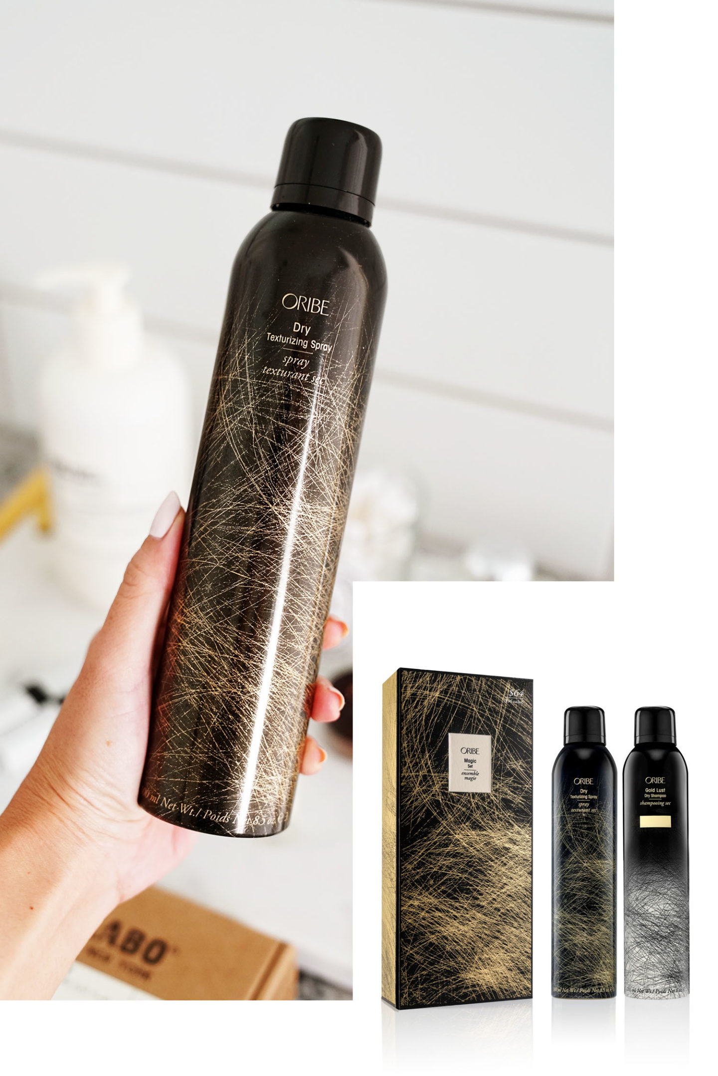Oribe - Ensemble de shampooing sec et de vaporisateur texturant sec pleine grandeur Gold Lust (valeur de 96 $) |  Nordstrom