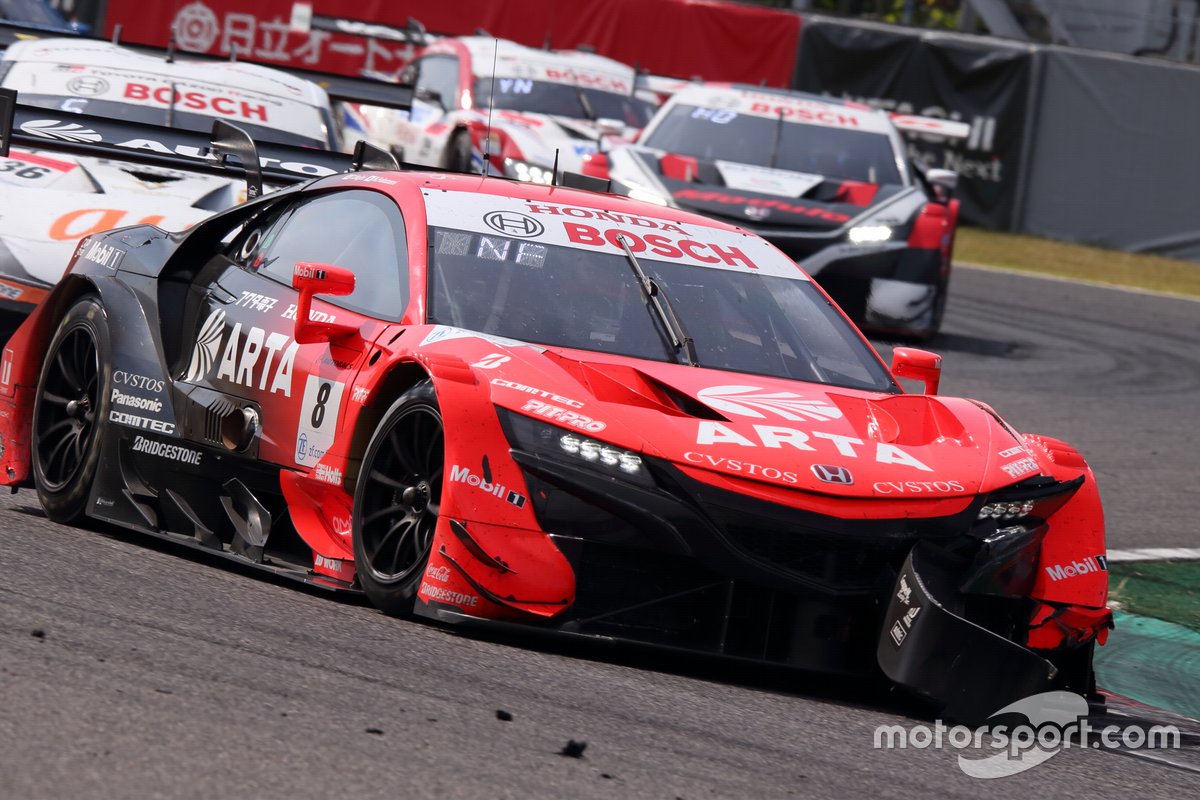 # 8 Autobacs Racing Team Aguri Honda NSX-GT: Tomoki Nojiri, Nirei Fukuzumi 