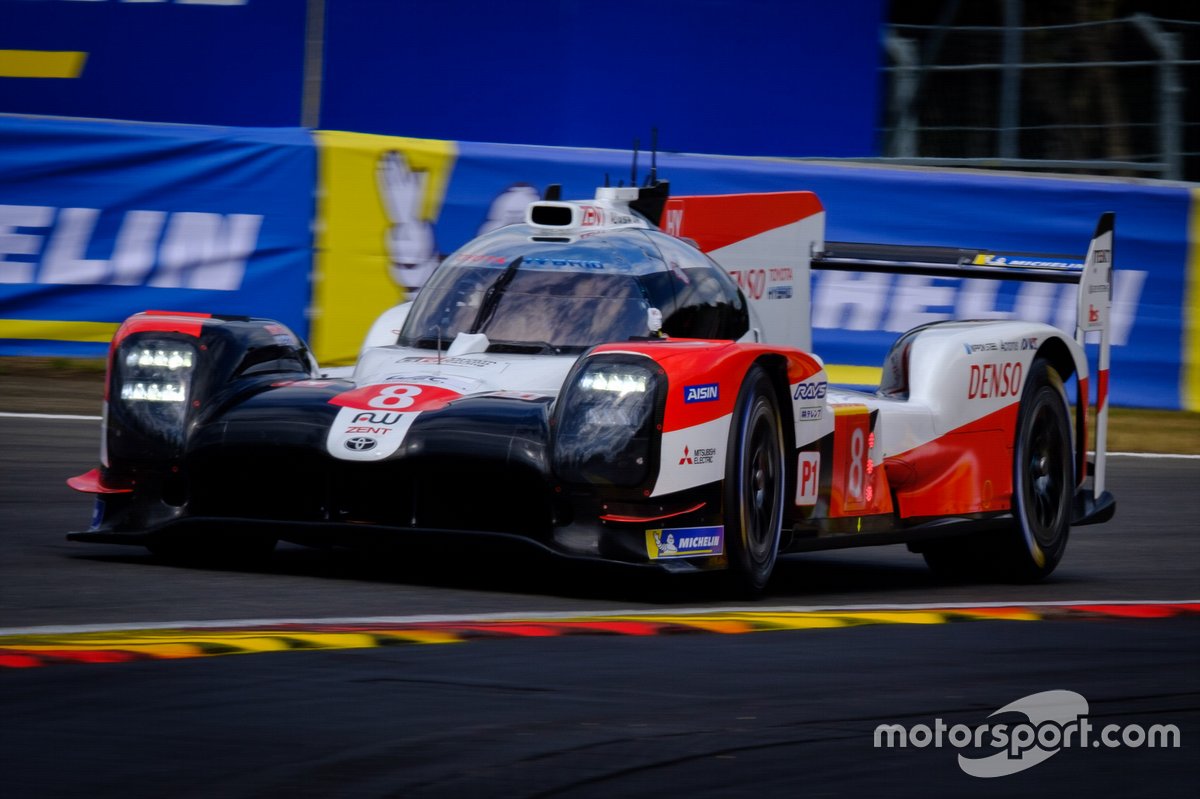 # 8 Toyota Gazoo Racing Toyota TS050: Sébastien Buemi, Kazuki Nakajima, Brendon Hartley
