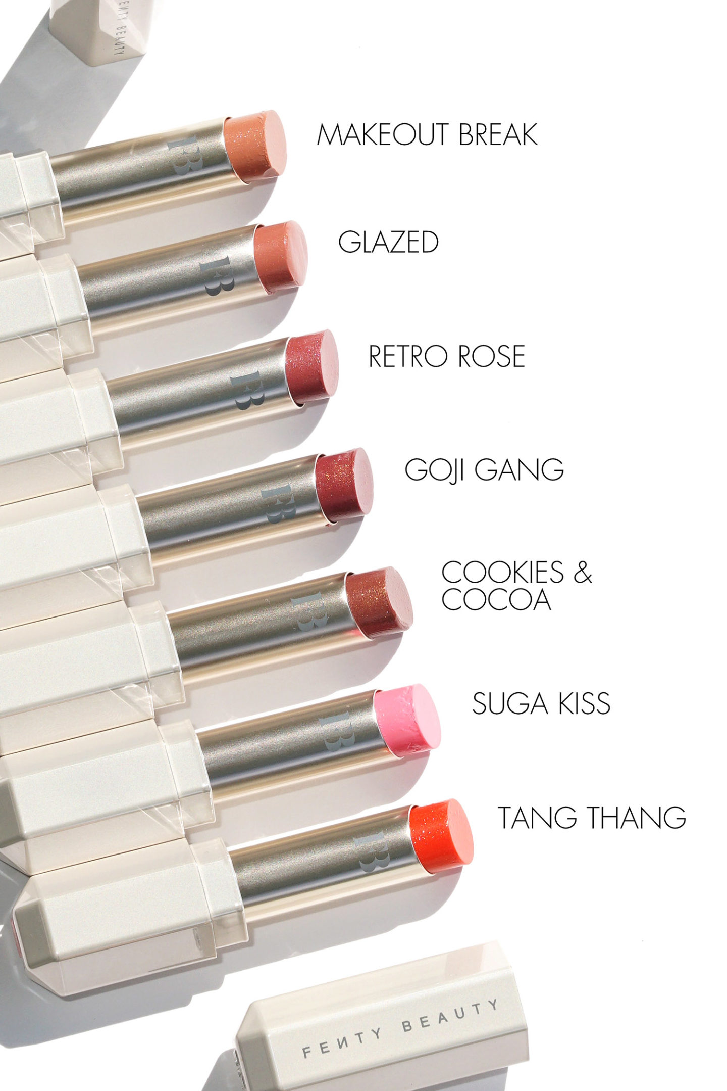 Fenty Slip Shine Sheer Shiny Rouge à lèvres |  Le Look Book Beauté