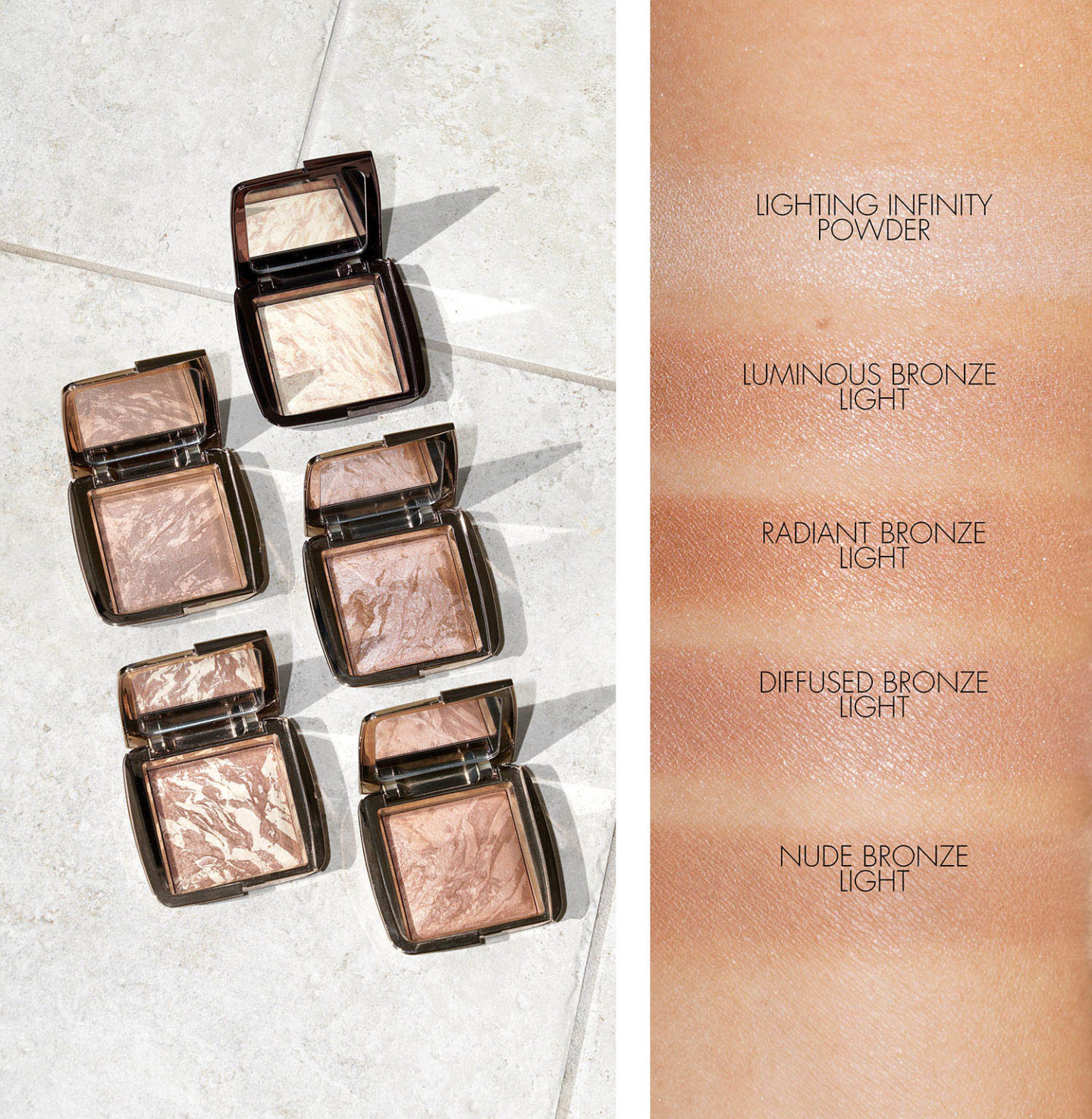 Poudre bronzante pour éclairage ambiant Hourglass