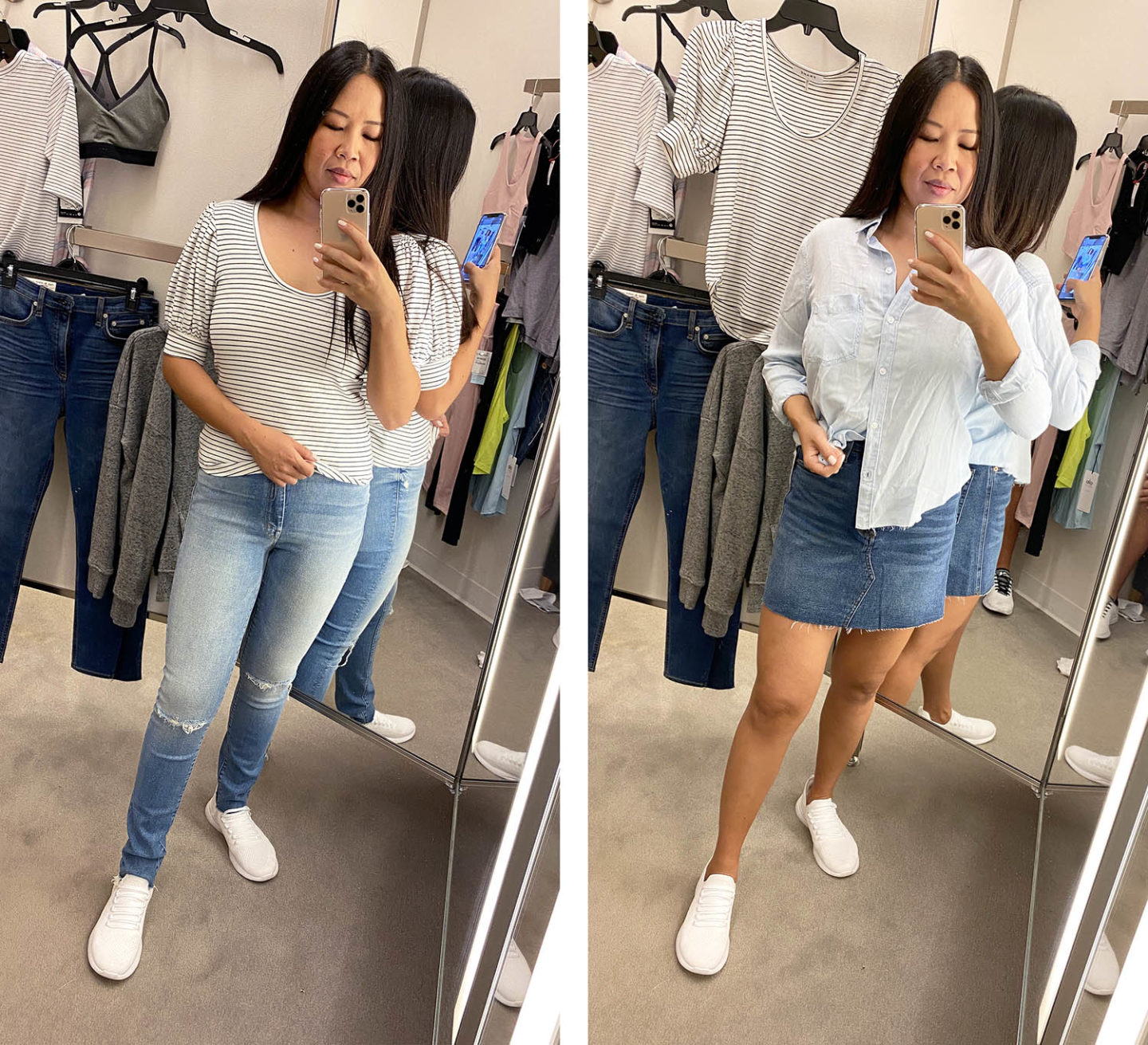Nordstrom Sale Try on Frame and Rails