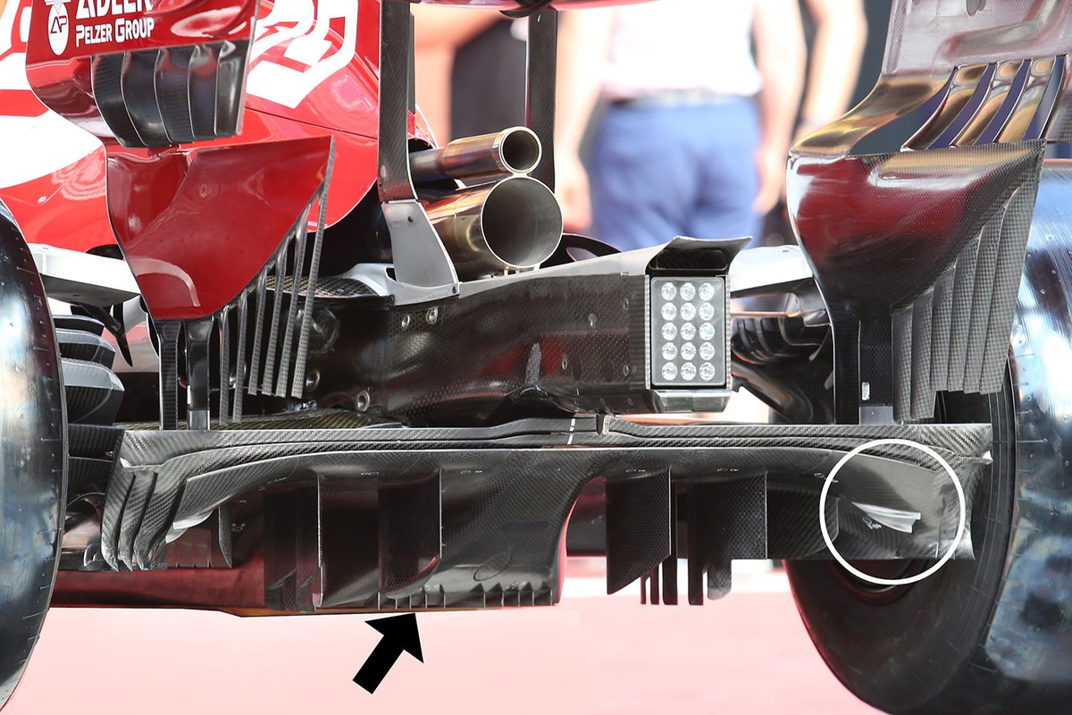 Détail de l'arrière de l'Alfa Romeo C39