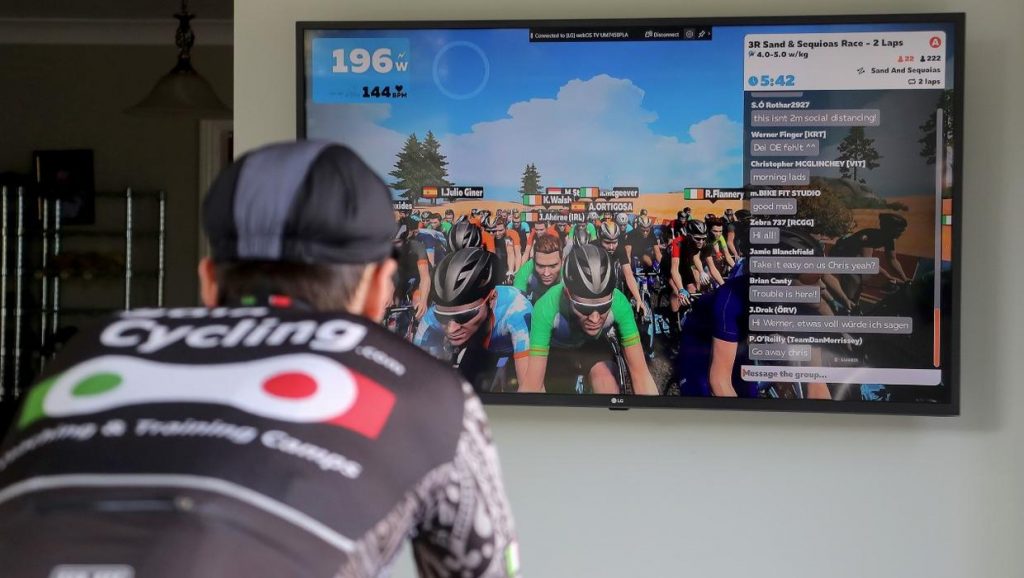 VIVRE!  Regardez l’événement spécial Irish Independent Zwift avec Nicholas Roche