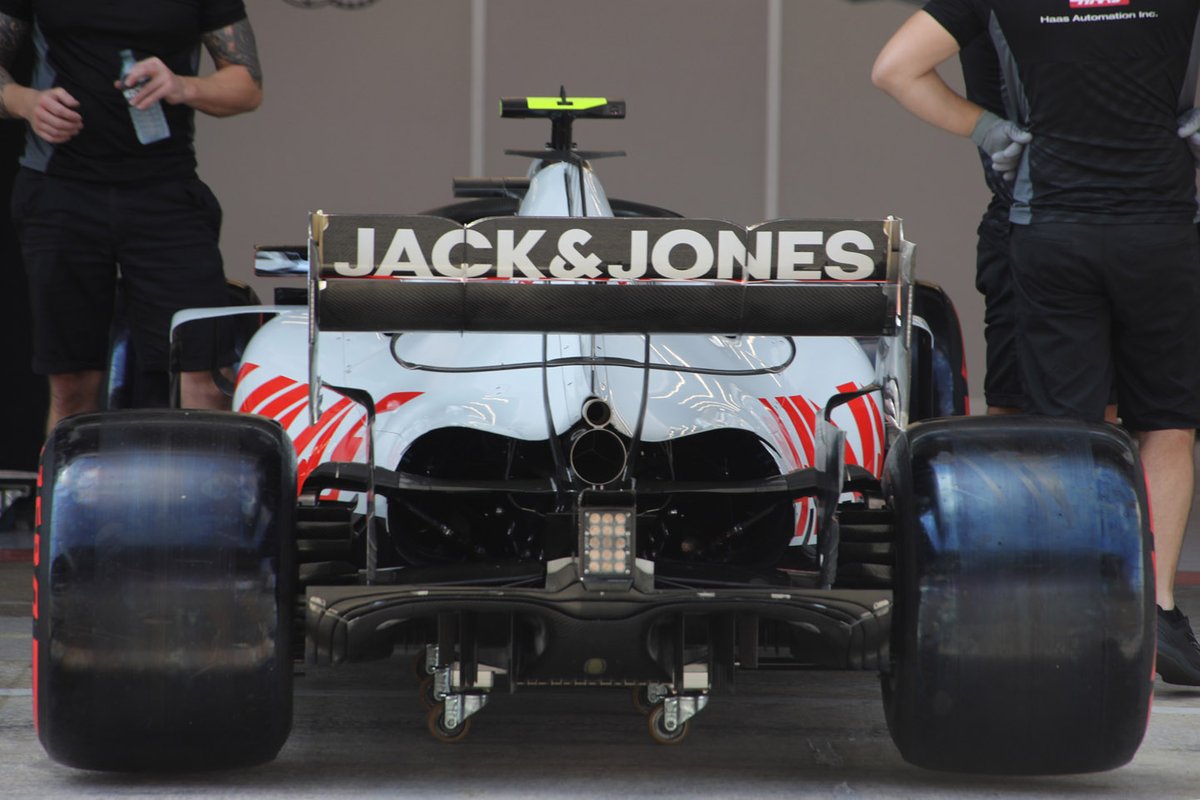 Détail arrière de la Haas VF20