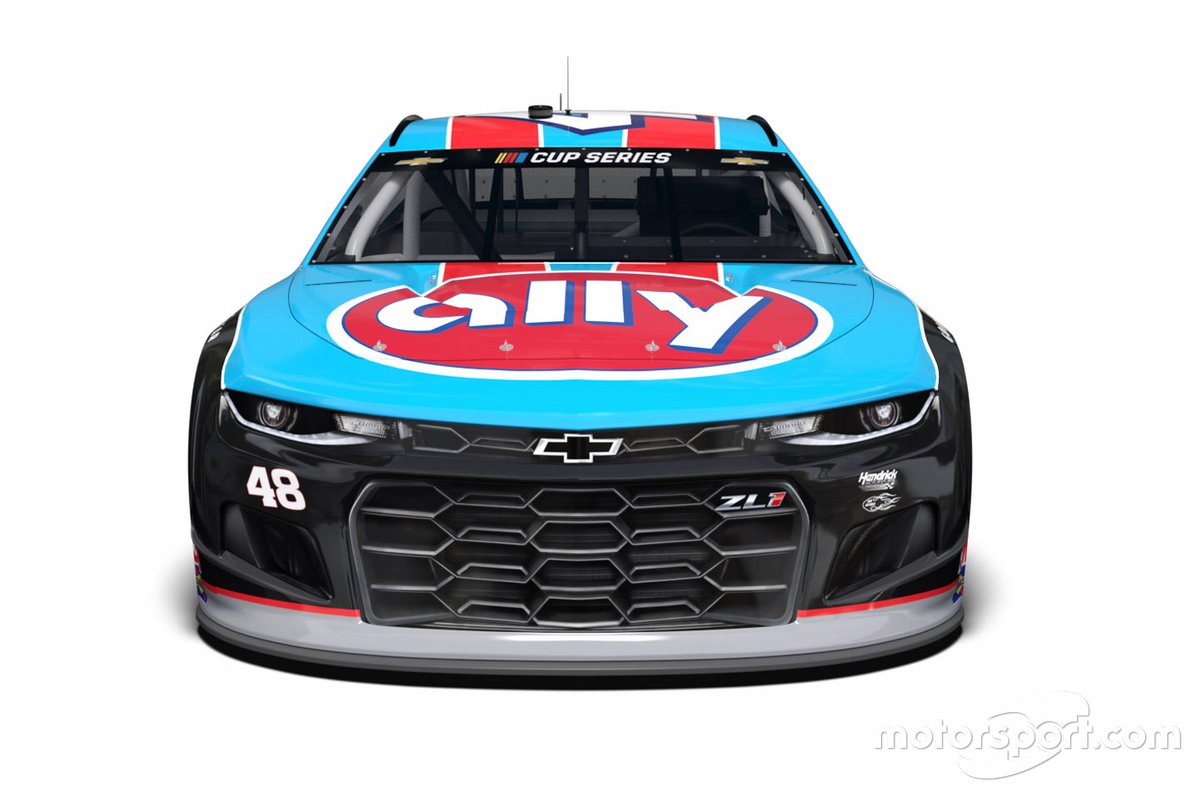 Livrée de retour Jimmie Johnson Ally