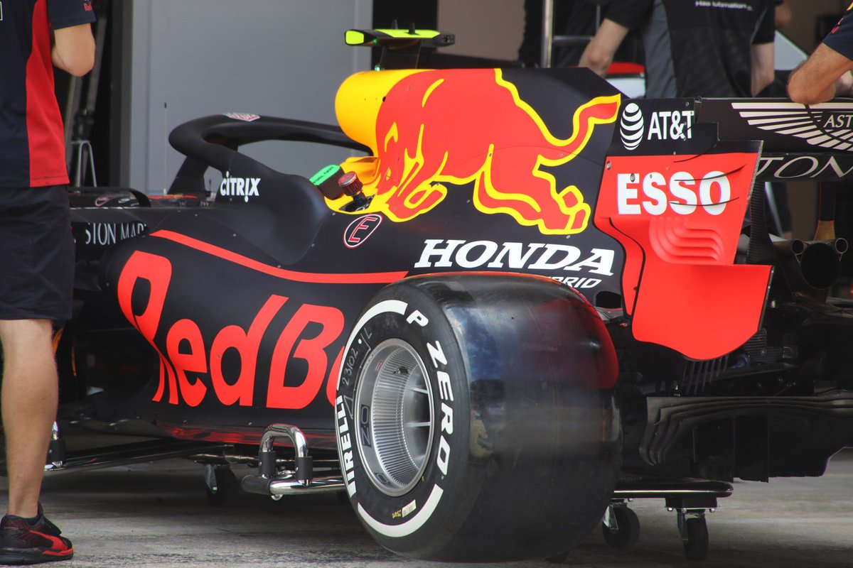 Détail de la Red Bull Racing RB16