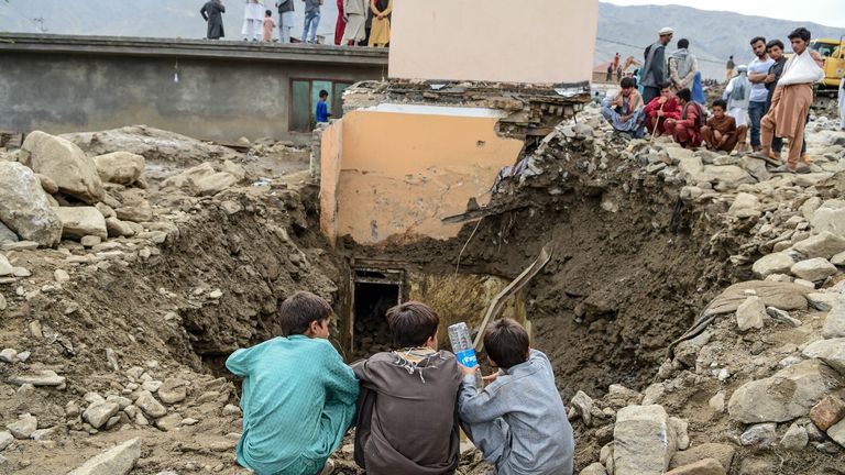 Plus de 300 maisons ont été détruites par les inondations en Afghanistan