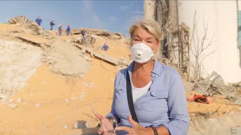 Alex Crawford de Sky rapporte de Beyrouth.