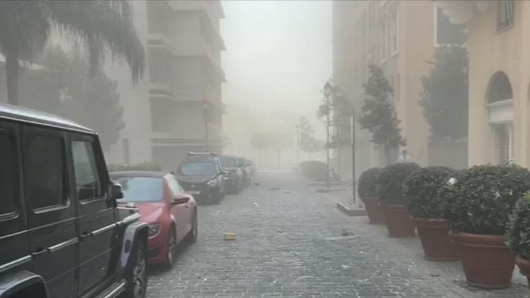 Une grande explosion a été entendue à Beyrouth, au Liban