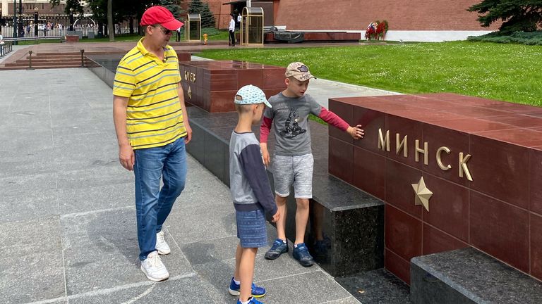 Le mari de Veronika Tsepkalo, Valery, craignant d'être arrêté, s'est enfui à Moscou avec les jumeaux du couple 
