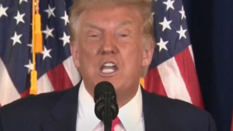 Donald Trump met un terme brusque au point de presse
