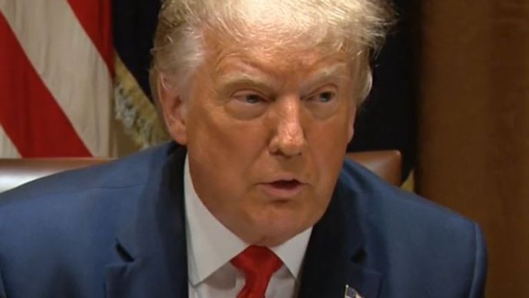 Donald Trump parle de l'achat de TikTok par une société américaine