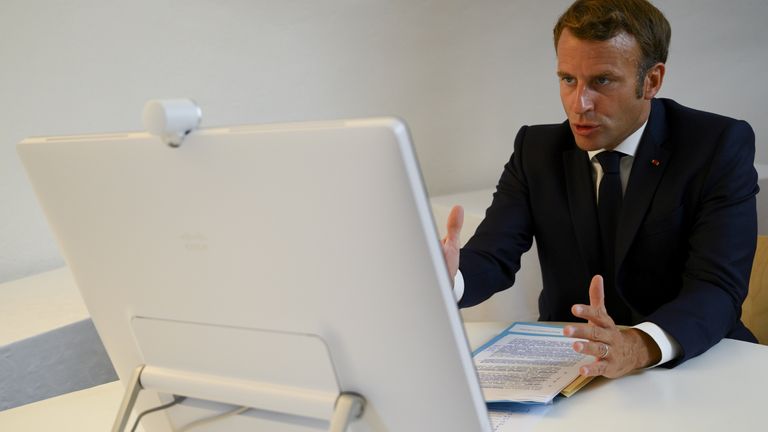 Emmanuel Macron a co-organisé une conférence internationale pour sécuriser l'aide au Liban
