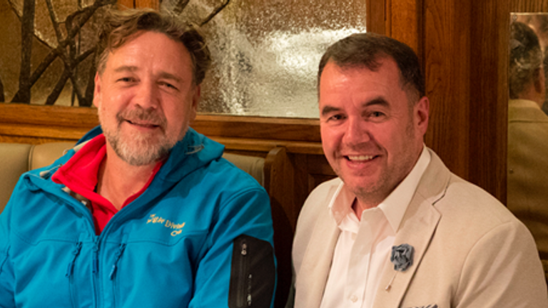 Harry Pritchard a reçu des dons de Russell Crowe et Terry George