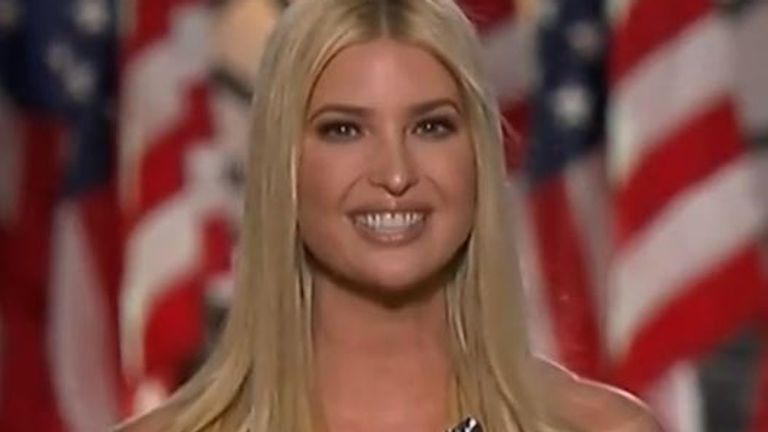 Ivanka Trump appelle son père le `` défenseur du bon sens ''