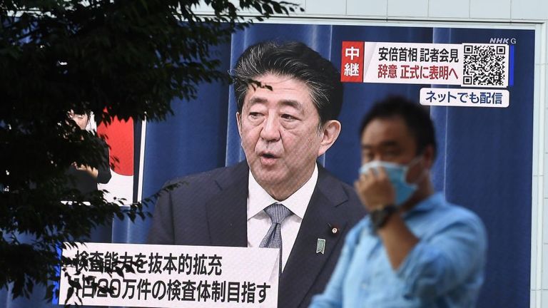 Le Premier ministre japonais Shinzo Abe annonce sa démission