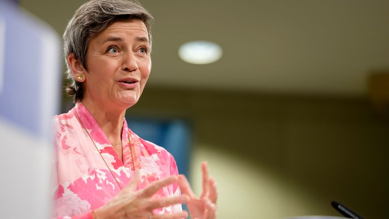 Margrethe Vestageuse
