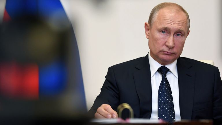 Le président russe Vladimir Poutine