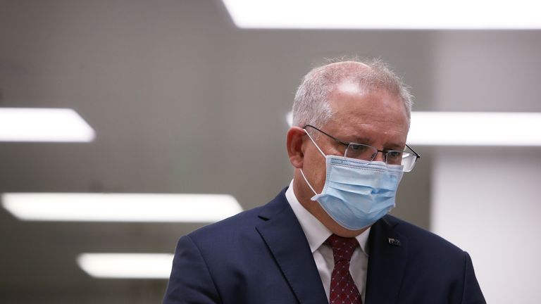 Le Premier ministre Scott Morrison a annoncé un accord avec AstraZeneca