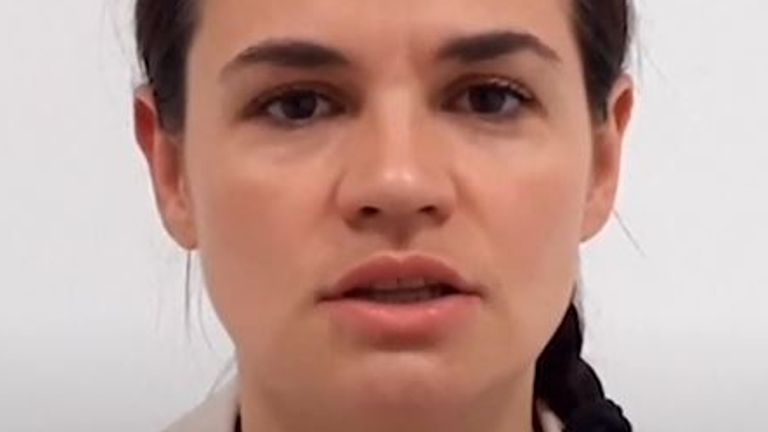 Sviatlana Tsikhanouskaya exhorte les autorités bélarussiennes à engager un dialogue