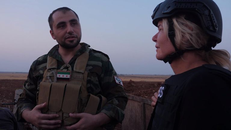 La division Al Hamza est l'unité d'élite des forces d'opposition syriennes 
