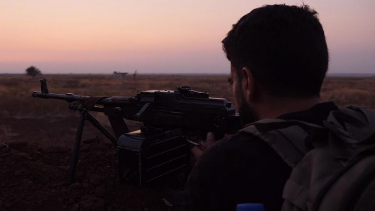 La division Al Hamza est l'unité d'élite des forces d'opposition syriennes 