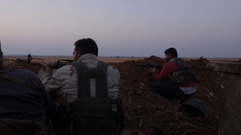 La division Al Hamza est l'unité d'élite des forces d'opposition syriennes 