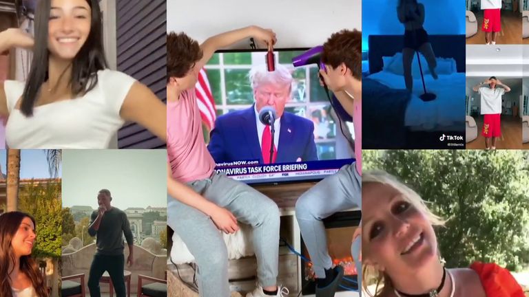 Tiktok a été menacé par Donald Trump