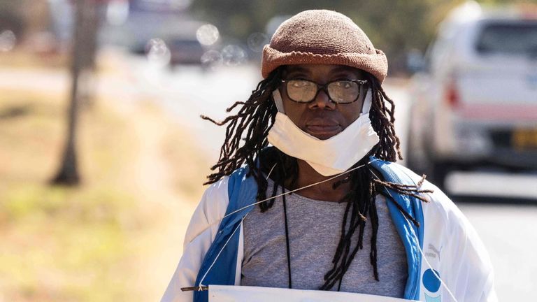 Tsitsi Dangarembga a été inculpé d'incitation à la violence