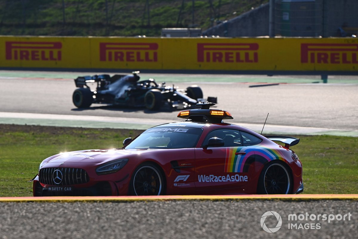 La voiture de sécurité Lewis Hamilton, Mercedes F1 W11